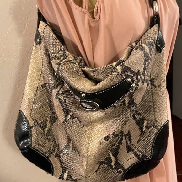 Vin Baker vintage snakeskin leather purse - Picture 8 of 13